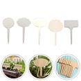 thumbnail image 4 of 10pcs Herbs Tools Bamboo Plant Labels Garden Markers Wood Sign Tags, 4 of 7