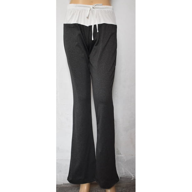 Pantalones deportivos de yoga europeos y americanos, pantalones de pierna ancha para actividades al aire libre