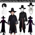 thumbnail image 2 of K-Pop Demon Hunters Costume Wig Hat Book Week Idol Jinu Cosplay Costume, 2 of 5