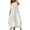White, variant on Kmdttou Women's Summer Short Sleeve Solid Color Soft Comfortable Long Dress,Women's Long Dresses Flowy Maxi for Beach