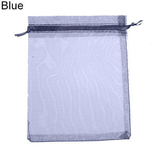 Exquisite Party Supplies 50 Pcs Organza Jewelry Gifts Drawable Box Wedding Gift Candy Mini Pouch Bag