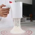 thumbnail image 1 of Xihbxyly Tamiz de Harina a Batería, Malla de Acero Inoxidable, Alta Eficiencia de Tamizado, Capacidad para 4 Tazas, Apto para Uso Alimentario, Fácil de Limpiar, Apto para Hornear, Azúcar Glas y Harin, 1 of 7
