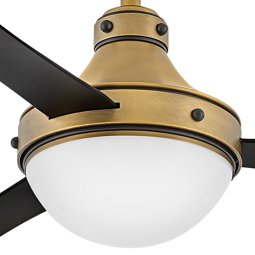 Hinkley Lighting - Oliver - 3 Blade Ceiling Fan with Light Kit In Traditional