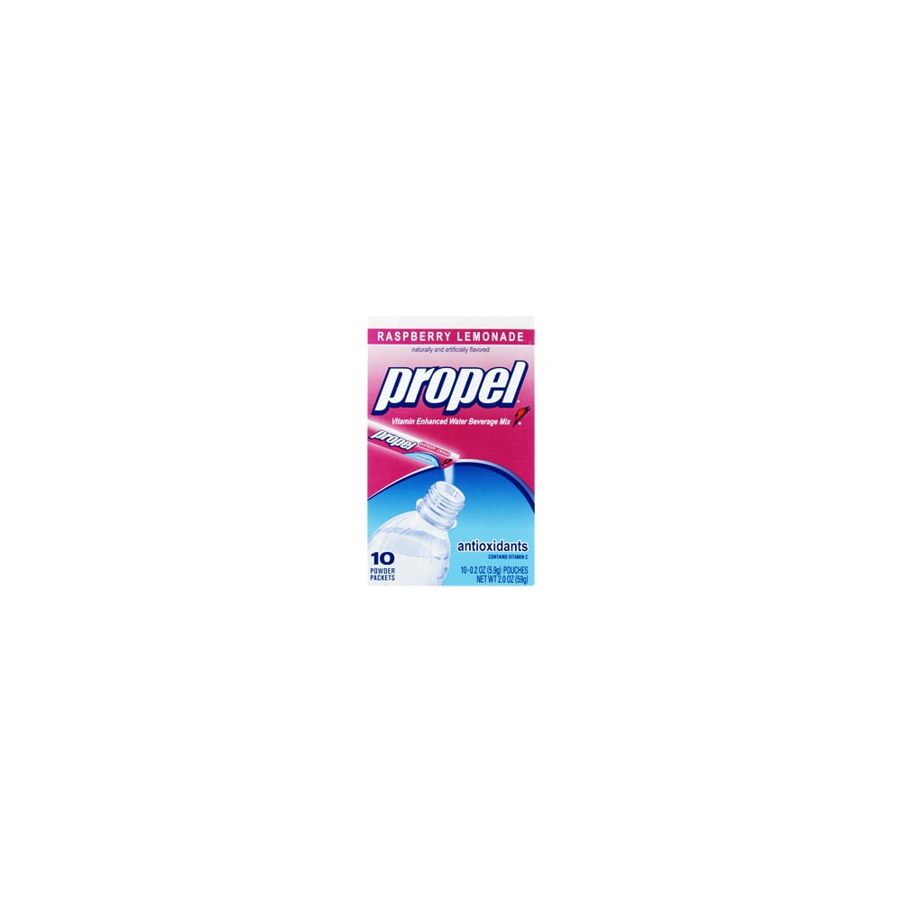 Gatorade Propel Raspberry Lemonade Water Beverage Mix, 0.2 Oz., 10 Count