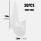 thumbnail image 2 of Craft Foam Cones FF Chuanhe, 7.9 x 2.9 pulgadas, color blanco, paquete de 20, 2 of 6