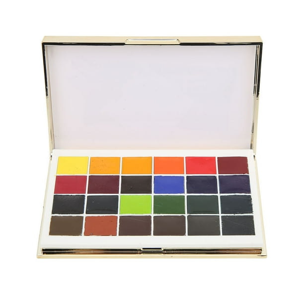 Watercolor Paint Set Transparent Pure Pigments 24 Colors Gum Arabic DIY