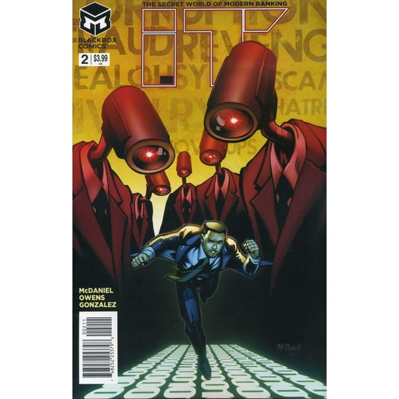 I.T.-The Secret World of Modern Banking #2 VF ; Blackbox Comic Book