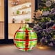 thumbnail image 3 of Globo Bola inflable navideña de PVC de 60 cm para exteriores, decoración navideña para jardín y árbol (1 unidad)【F】 Rkxzt, 3 of 8