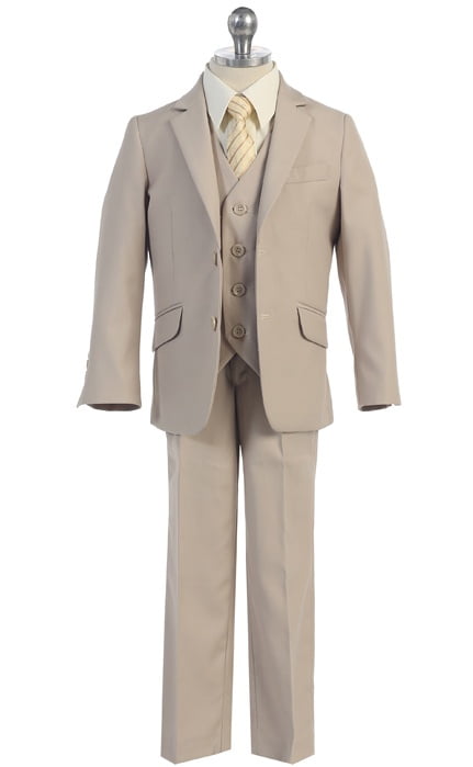 khaki slim fit suit