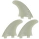 thumbnail image 2 of Aletas integrales de seguimiento de Skeg de plástico duradero de 3 piezas para kayaks, canoas, botes de remos (verde), 2 of 8