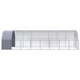 thumbnail image 3 of vidaXL Outdoor Chicken Coop 9.8'x26.2'x6.6' Galvanized Steel, 3 of 7