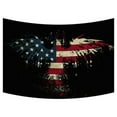 thumbnail image 1 of ABPHQTO Resumen águila calva bandera americana la bandera de Estados Unidos estrellas y rayas bandera tapiz colgante de pared, arte de la pared, decoración de dormitorio, tapices de pared 100x150 cm ABPHQTO QB-QQQ-07-40x60, 1 of 1
