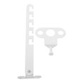 thumbnail image 1 of HEALEEP window limit hardware accessories Iron Window Lock White 1Set for Home Use, 1 of 8
