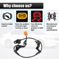 thumbnail image 3 of Unique Bargains Front Left Driver Side ABS Speed Sensor No.57455-S5D-013 for Honda Civic VII EP3 2001-2005, 3 of 6