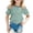 0-Green540, variant on Tiijoy Toddler Girls Carnival Striped T-Shirt Unisex Casual Short Sleeve T Shirt, Sizes 2-15