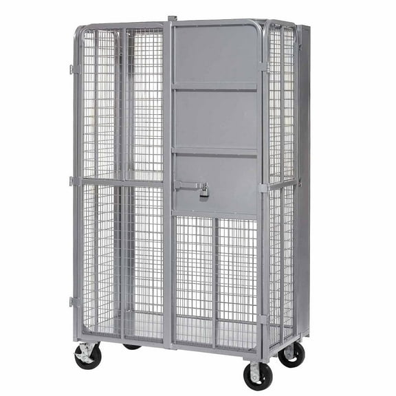 Nexel Industries STF2000 Fold-Up Security Truck - 44.5 x 27 x 75 in.