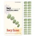 thumbnail image 1 of Tiras de gel para uñas heyhae, semicuradas, matcha, color verde femenino, 28 unidades, 1 of 7