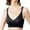 514#Black, variant on Clothing 2025 Push Up Bras for Women Ladies Bra Butterfly Beauty Back Wrap Breast Latex No Steel Ring Ice Silk Sports Bra Underwear Large Size Plus Size Lace Bras Underwire Brassiere Everyday Bras