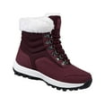 thumbnail image 2 of POROPL Womens Snow Boots Ankle Winter Non Slip Fleece Warm Skiing Shoes,Boots for Saving Size 4.5, 2 of 6