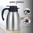 thumbnail image 2 of Jarra Térmica Dolcetti Carafe 2 L de Acero Inoxidable con Botón Dispensador, 2 of 8