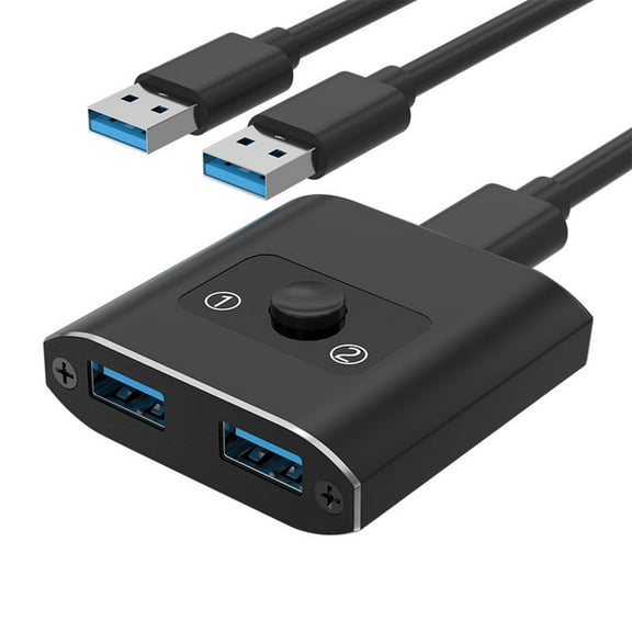 Bidirectional USB3.0 Switches Fast Data Transfer Up to 5Gbps Share USB Devices