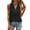 Black, variant on WNEGSTG Women's Cotton Blend V Neck Sleeveless T Shirt Loose Casual Tank Tops with Pocket Gray