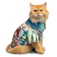 thumbnail image 4 of Merry Christmas Santa Reindeer Antlers Sphynx Sleigh Xmas Winter Holiday Hawaiian Summer Shirt for Small Medium Large Dog Cat Cat Lover Kitten Owner Gifts Idea - 00023, 4 of 6