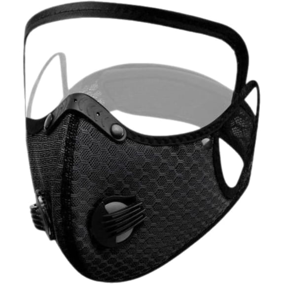 Winter Face Mask With Detachable Glasses, Cycling Mask, 5-Layer Wind and Sun Protection, Suitable For Motorcycles and Outdoor Sports