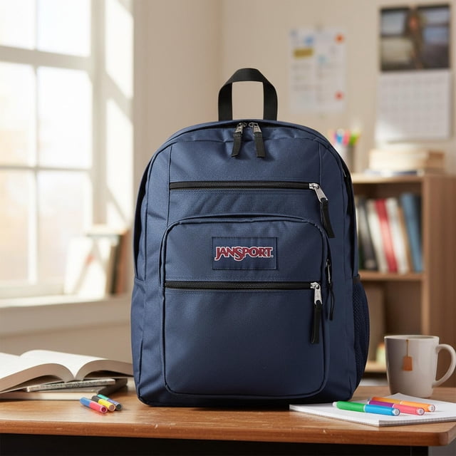 Mochila Jansport Big Student Unisex Color Verde JS0A47JK003