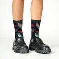 thumbnail image 4 of Honeii Fishing Lure Print Children's Colorful Socks,Unisex Kids and Toddlers' Cushioned Sock,Kids Athletic Crew Socks,for Everyday Wear and Sports, 4 of 5