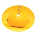 thumbnail image 3 of Kll 36" Christmas Tree Skirt Yellow Lemon Xmas Tree Skirts Mat For New Year Xmas Holiday Party Indoor Outdoor Home Decoration, 3 of 9