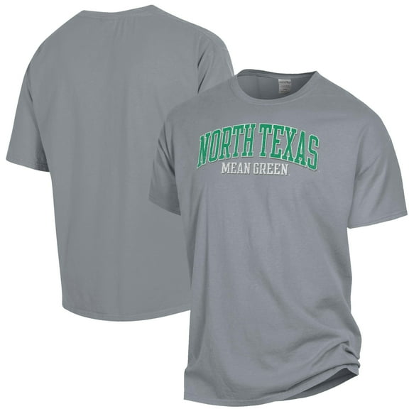 Men's ComfortWash Gray North Texas Mean Green Garment Dyed T-Shirt