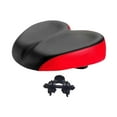 thumbnail image 1 of Asiento de bicicleta Sillín de bicicleta Almohadilla de bicicleta Transpirable Antideslizante Sin nariz Cómodo rojo, 1 of 8