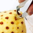 thumbnail image 4 of Limei 2PCS Practical Stainless Steel Cutter Pineapple Eye Peeler Kitchen Tools, 4 of 7