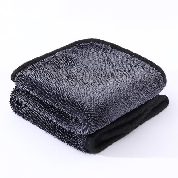 Nmdmisc 2 Pcs Microfiber Cleaning Towels for Cars Thick Plush Microfiber Cleaning Cloth Dusting Cloth Auto Detailing Absorbent Towels for Car Kitchen Window,15.7 * 23.6 Inch