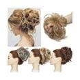 thumbnail image 1 of Chignon en Désordre Pièce de Cheveux Ondulée Bouclée Chouchou Élastique Synthétique, 1 of 7