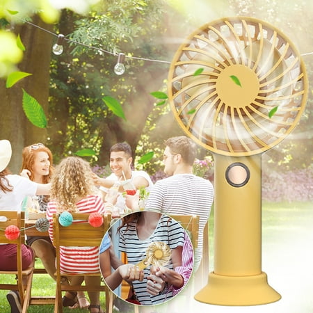 

Cactus Planting Hiking Portable Fan Portable Handheld Fan USB Rechargeable Desktop Suitable For Outdoor Indoor for Women Picnic Hiking Gift