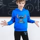 thumbnail image 4 of Conjuntos de sudadera de Stitch Disney para niños, sudaderas y pantalones cálidos de moda, traje de 2 piezas, ropa de exterior de moda, regalos de cumpleaños y Navidad, 4 of 5