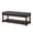 Dark Gray + Linen + Foam, variant on FENGFAN Granite Tufted Linen Upholstered Storage Bench Poplar Spindle Wood Legs 1 Pack