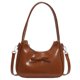 thumbnail image 2 of Bolso Mano Hombro Mujer PU Cuero Bowknot S Color Sólido, 2 of 9