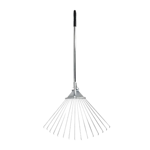 Rastrillo de Metal resistente para mantenimiento de jardines