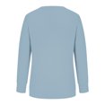 thumbnail image 5 of Qiopertar Mode Femmes Décontracté Manches Longues Col Rond Imprimé Chandail en Molleton Hauts Blouse Offres de la Semaine Liquidation Moins de 5$ jusqu'à 90 % de Réduction, 5 of 5