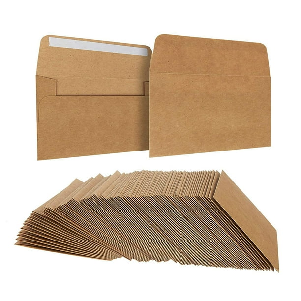 A1 Kraft Envelopes 5 X 3 inches 100 Pack