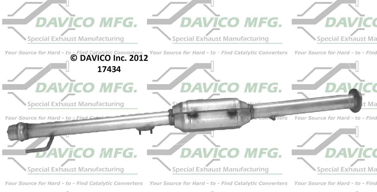 Davico Mfg 17434 Direct-Fit Catalytic Converter