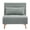 Green, variant on Modern Convertible Sofa Bed, Solid Pine Wood Frame & Skin-Friendly Sage Green Fabric, High-Resilience Sponge, Daybed for Living Room, Guest Room, Apartment
