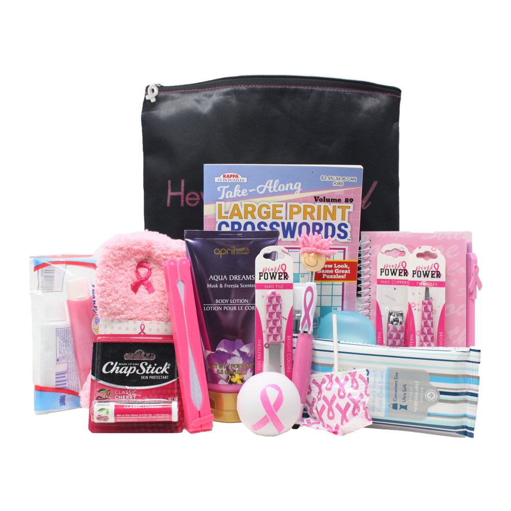 Gifts for Breast Cancer Surgery Hospital Stay Chemo Tote Bag with