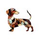 thumbnail image 1 of Great promotion! Window Pendant Hanging Ukraine Humming Dog Home Decor Unique Suncatcher Art Ornaments Bedroom Stained Gifts Decoration Garden Cyan Dog None, 1 of 5