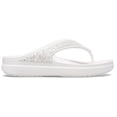 thumbnail image 1 of Sandalia Crocs Sloane Blanca con Brillo y Cuña para Mujer Talla 10, 1 of 6