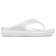 thumbnail image 1 of Sandalia Crocs Sloane Blanca con Brillo y Cuña para Mujer Talla 10, 1 of 6