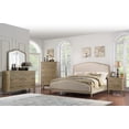 thumbnail image 4 of Emerald Home Interlude Sandstone Gray Mirror with Arched, Distressed Wood Frame, 4 of 7
